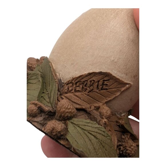 VTG Tom Clark Gnome Woman Debbie in Egg 1985 Figurine Cairn Studio Edition 21 - Picture 8 of 10